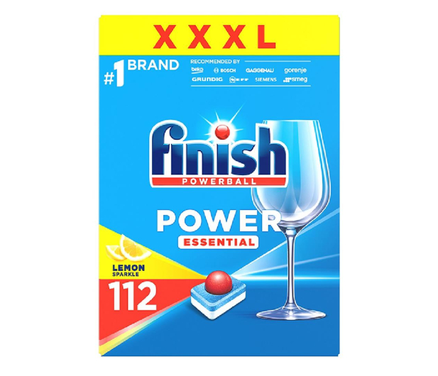 FINISH Tabletki Power Essential 112 lemon - 1068544 - zdjęcie